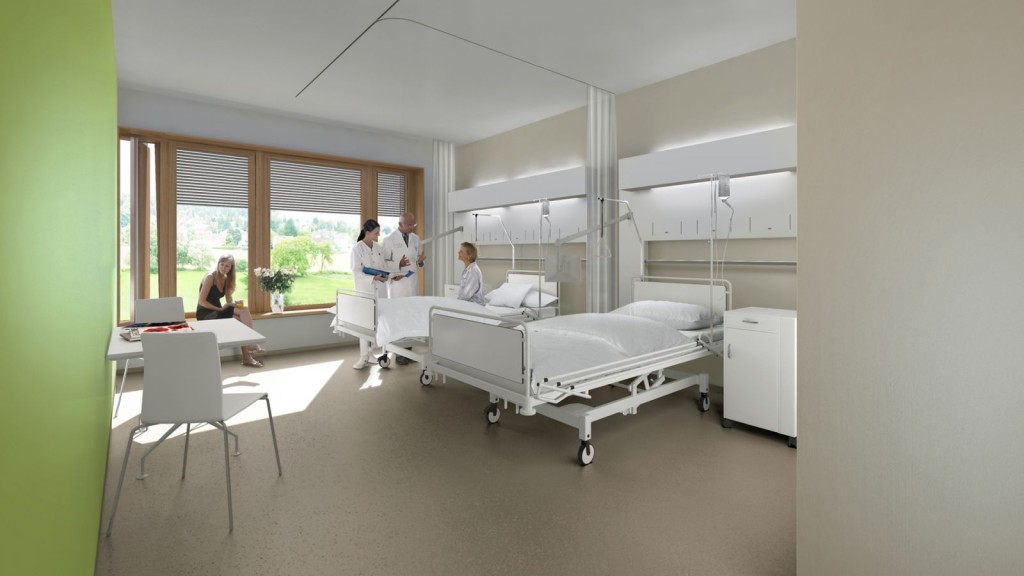 decoration chambre hopital