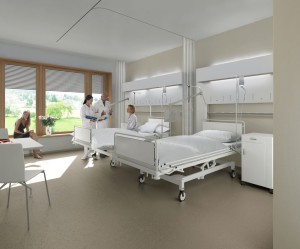 decoration chambre hopital