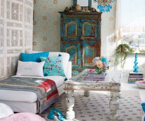 decoration chambre inde