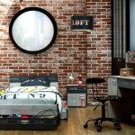 decoration chambre industriel
