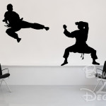 decoration chambre karate