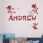decoration chambre karate