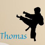 decoration chambre karate