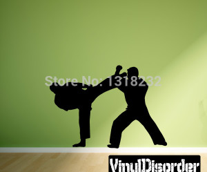 decoration chambre karate