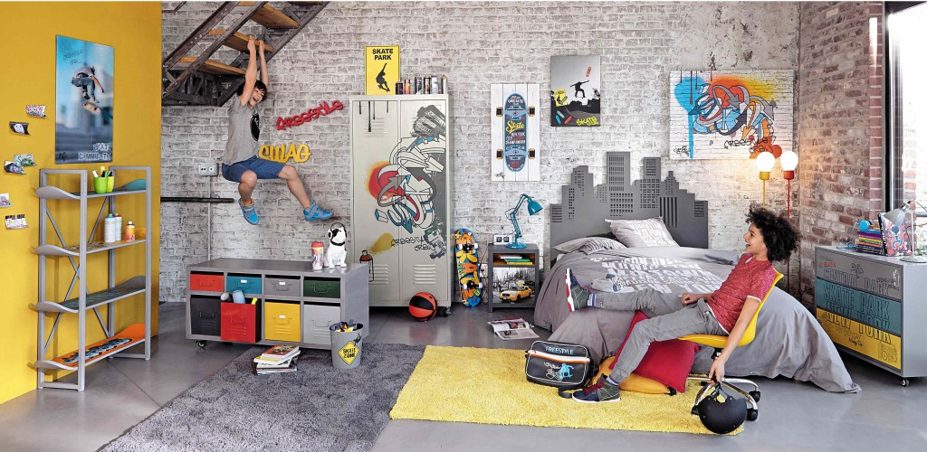 decoration chambre skate