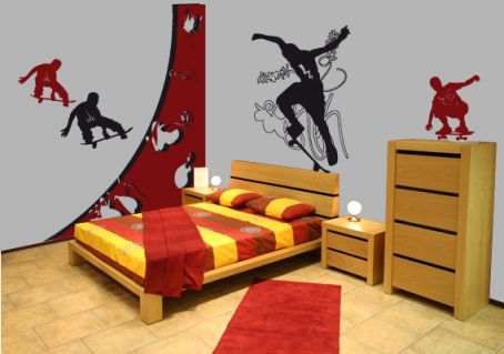decoration chambre skate
