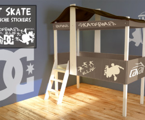 decoration chambre skate