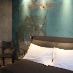 decoration chambre taupe et bleu
