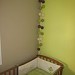 decoration chambre vert et taupe