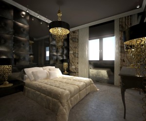 decoration de chambre baroque