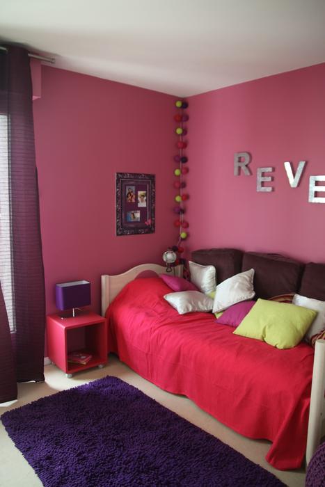 decoration de chambre rose