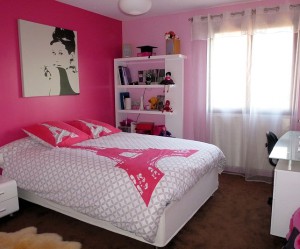 decoration de chambre rose