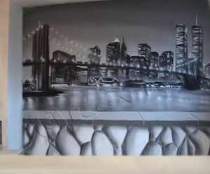 decoration new york pour chambre pas cher