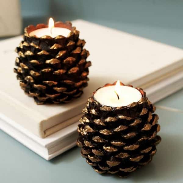 fabriquer deco noel avec pomme pin