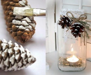 fabriquer deco noel avec pomme pin