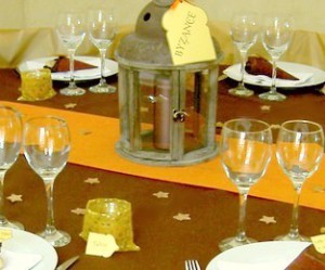 faire une decoration de table orientale