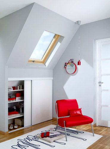 idee de rangement pour chambre mansardee