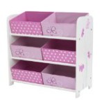 meuble rangement chambre bebe fille