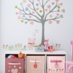 meuble rangement chambre bebe fille
