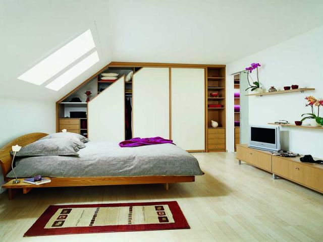 astuce rangement chambre mansardee