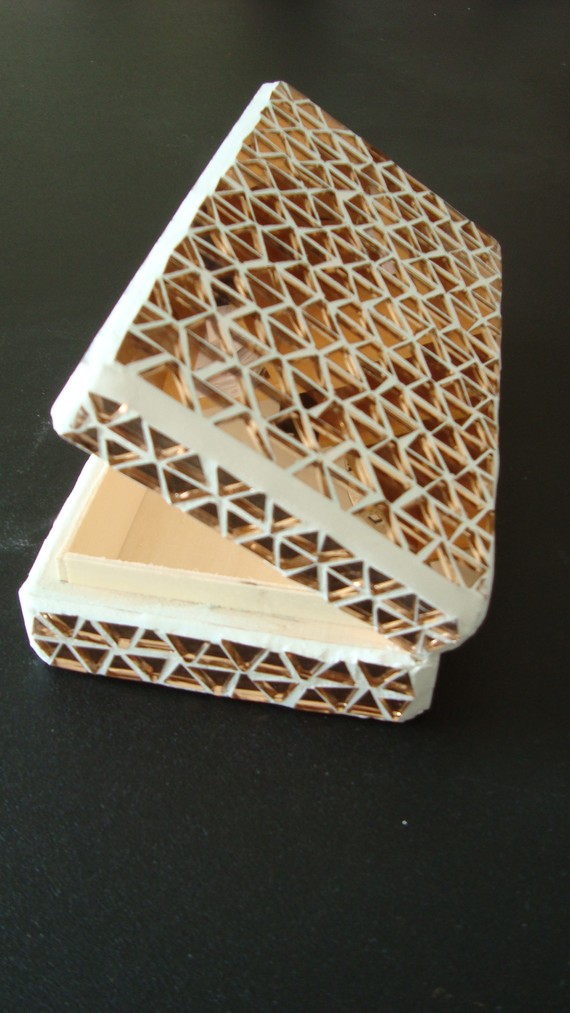 boite a bijoux en mosaique