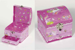boite bijoux bois fille