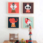 cadre mural chambre bebe