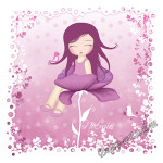 cadre pour chambre petite fille