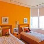 chambre deco orange