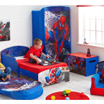 chambre deco spiderman