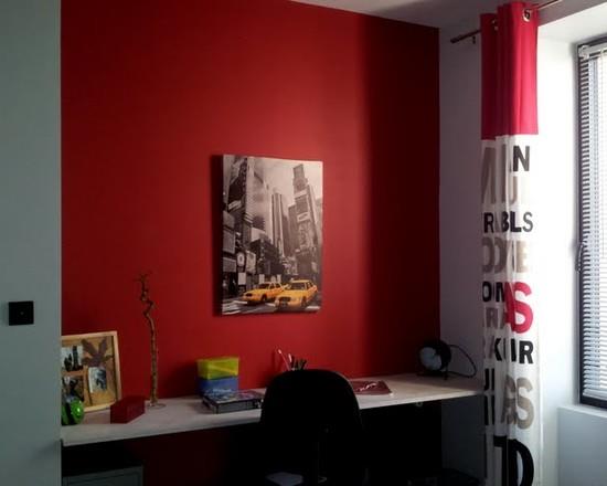 deco chambre ado rouge