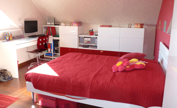 deco chambre ado rouge