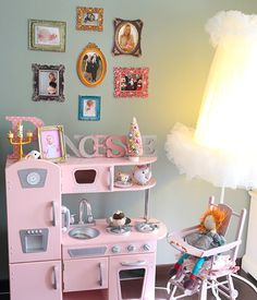 deco chambre bebe fille vintage