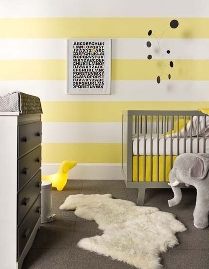 deco chambre bebe jaune