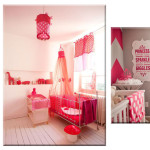 deco chambre fille fushia