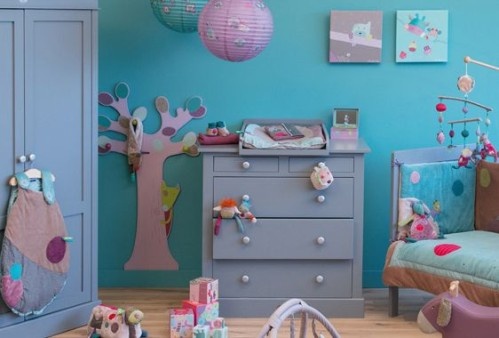 deco chambre jumeaux fille garcon