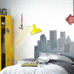 deco chambre new york jaune