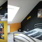 deco chambre new york jaune