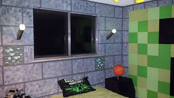 deco de chambre minecraft