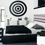 deco de chambre noir et blanc
