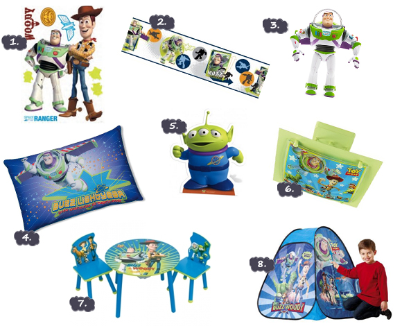 deco de chambre toy story