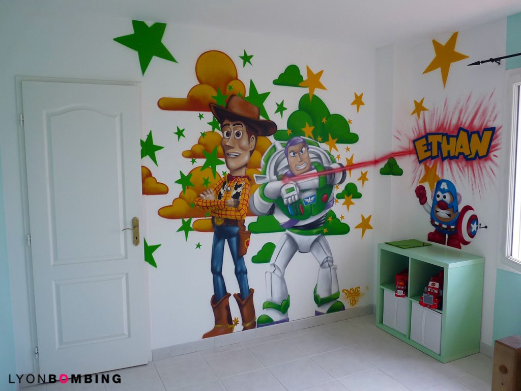 deco de chambre toy story