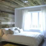 decor chambre bois de grange