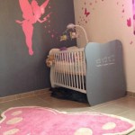 decoration chambre bebe fille papillon