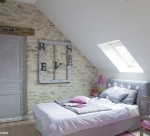 decoration chambre dans combles