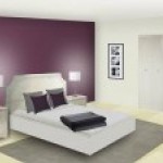decoration chambre prune