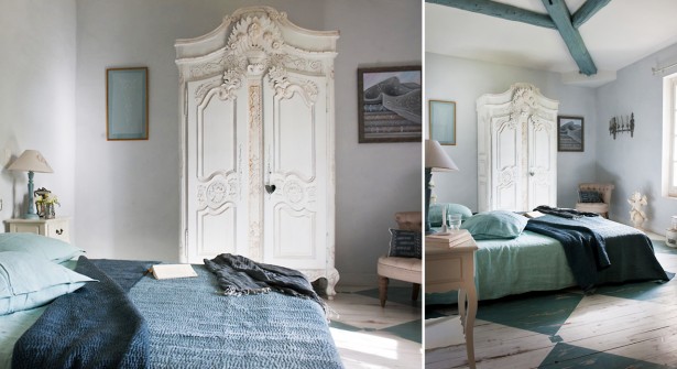 decoration chambre style provencal
