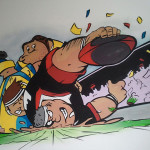 decoration de chambre rugby