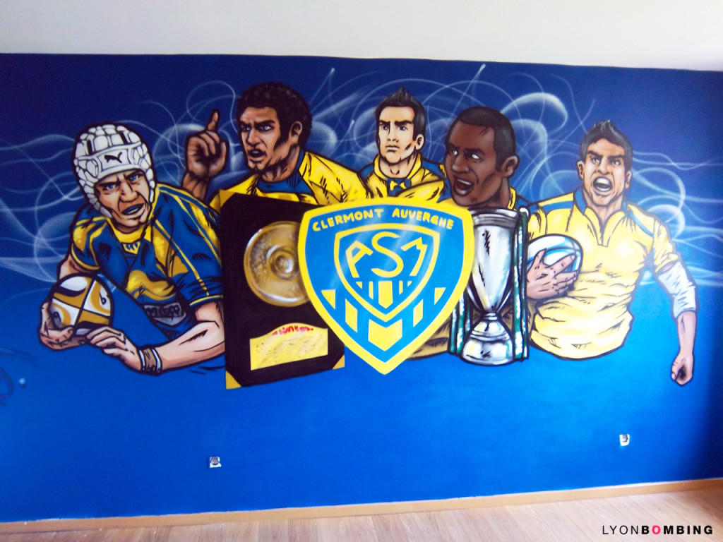 decoration de chambre rugby