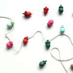 decoration de noel a faire soi meme guirlande